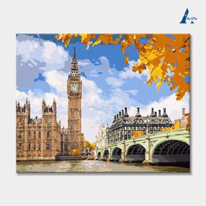 DIY 명화그리기 유화세트 풍경 H133-런던빅벤