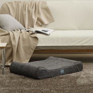 에어코일 커브 펫 매트리스 강아지 방석 매트 차콜 그레이 아쿠아텍스커버 3 size