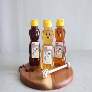 전남 광양 순천 천연벌꿀 곰돌이꿀 비베어풀 340g 튜브형꿀 야생화꿀