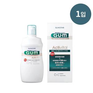 지유엠액티비탈덴탈컨디셔너에이엔 임플란트 관리후 치주질환 무알콜 저자극가글(430ml) 1개