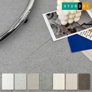 단단한 3mm 바닥재 비접착식 감성 현대 진양 사각우드 데코타일 1박스 1평 88color