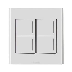 스위치 콘센트 인테리어 4구스위치 전기스위치 벽 매립 백색 매입 전등 방등 형광등 스위치