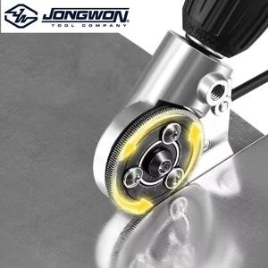 철판가위 어댑터 전동드릴 육각임팩 드라이버용 충전 함석가위 니블러