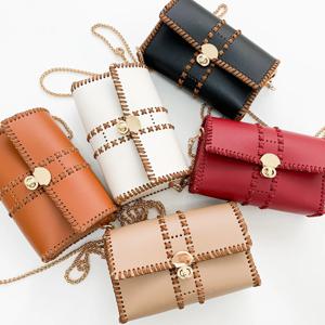 DIY PU 가죽 수제 가방만들기 크로스백 공예 코바늘 키트 세트