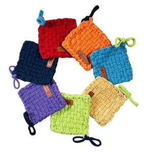 프리미엄 양말목 공예 무지개 티매트 만들기(직조틀1개, 7가지 양말목 색상)