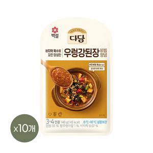 다담 우렁강된장비빔양념 140g*10개