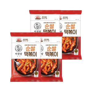 미정당 순쌀떡볶이 2인분(401.2g)*4개