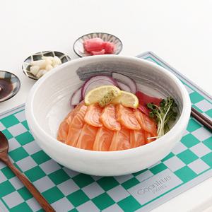 일본 회덮밥 도자기면기 국수그릇 라면그릇 회덮밥 냉면 물회 그릇
