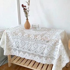 레이스 식탁보 테이블보 식탁커버 협탁커버 집들이 홈파티 촬영용 행사용 레이스원단 C타입
