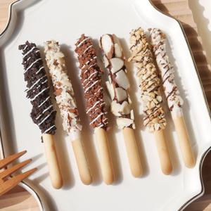 땅콩크런치 막대과자 만들기 세트 수제 초콜릿 발렌타인데이 DIY