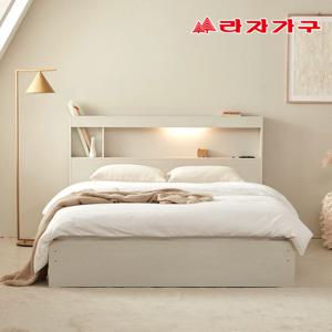 스위트 LED 숨쉬는 서랍 수납 슈퍼싱글 퀸 침대 SS Q