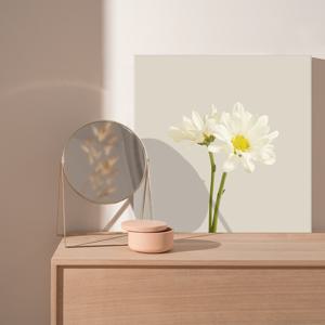 쁘띠 스퀘어 인테리어 액자 포스터 / 01. Blanc fleur /