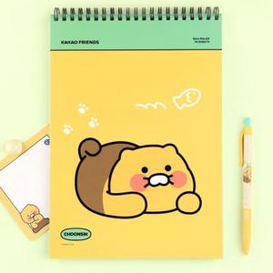 1+2 카카오 춘식이 상철 스프링 노트 총 3개 발송 빠른출고 B5 사이즈 넉넉한 70매