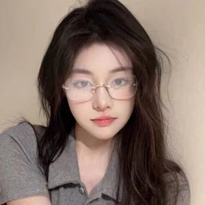 블루라이트 차단 안경테 레트로 긱시크 오버 사각 무테