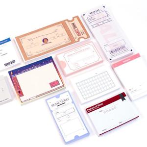 데일리 감성 떡제본 메모패드 떡메모지 14종 떡메 다꾸 다이어리꾸미기 메모지 다꾸배경지