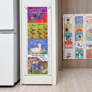 NA4 벽에거는 전면책꽂이