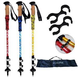 등산스틱 CN-5000PS 2개 1세트 듀랄루민 폴딩스틱 등산 지팡이 트레킹