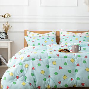 먼지 없는 알러지 케어 짱구 정품 차렵이불(SS/Q)_2color