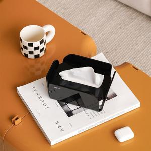 [해외] chic 아크릴 휴지케이스 사각 티슈케이스 책상 감성 인테리어 오브제