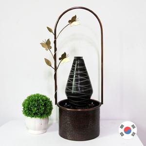 나비 미니 도자기 동공예 실내분수대 HFC-101