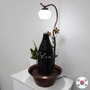 가로등 LED 동공예 도자기 실내분수대 HFC-108