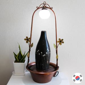 꽃도자기 LED 동공예 실내분수대 HFC-110