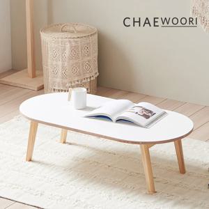 도란 HPM 자작 원목 접이식 거실 소파 테이블 2size