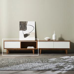 로비스 원목 템바보드 1200 TV 거실장 오픈형