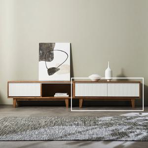 로비스 원목 템바보드 1200 TV 거실장 서랍형