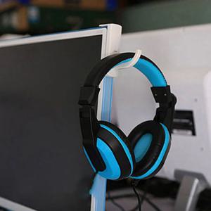 피씨방 PC방 모니터 부착식 헤드폰거치대 헤드셋걸이