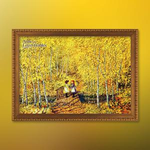 빨강머리 앤 오솔길 약속 직소 퍼즐+액자 세트 애니메이션 1014피스