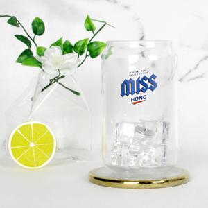 커스텀 로고 비어컵 각인 맥주잔 제작 유리컵 360ml