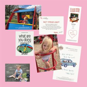 빈티지엽서팩 귀여운 키치 벽꾸미기 레이어드엽서 14매세트