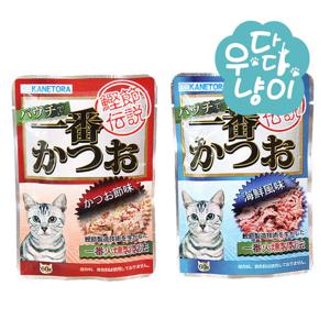 카네토라 파우치 60g 고양이간식