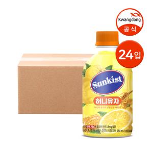 Sunkist 허니유자 280ml 24입