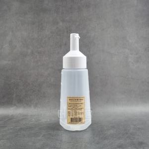 원터치 소스병 화이트 (중) 360ml 업소용 꿀 간장 조미료 소스 병 통 소분 용기