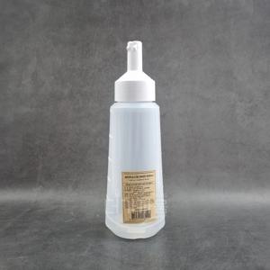 원터치 소스병 화이트 (특대) 600ml 업소용 꿀 간장 조미료 소스 병 통 소분 용기