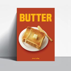 인테리어 빵 피넛 버터포스터