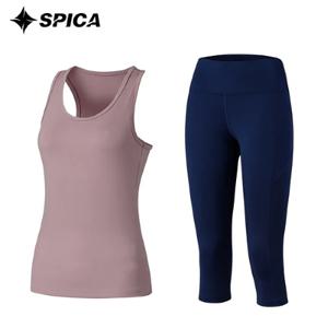요가복세트 나시 칠부레깅스 SPA616704