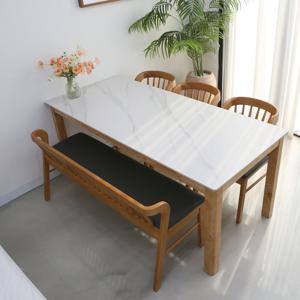 내추럴 프리마르 세라믹 1600 식탁세트(원목의자6개, 원목의자3개+마르3인벤치)