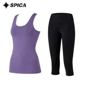 요가복세트 나시 칠부레깅스 SPA615703