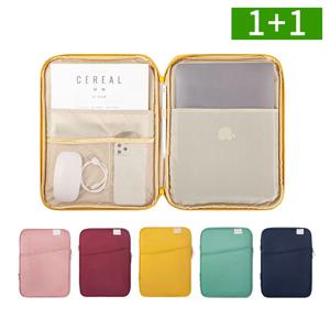 1+1 아이패드파우치 11인치 태블릿 갤럭시탭 파우치 수납포켓 손잡이 충격보호 가방