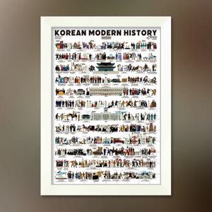 대한민국 근대사 직소 퍼즐+액자 세트 한국사 역사 500피스
