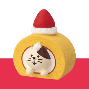 concombre 생크림 롤케이크 고양이