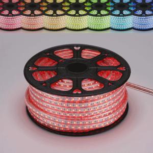 LED 네온 플렉시블 RGB 무지개 줄조명