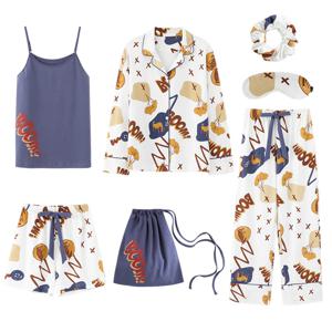 [해외] 붐붐 사계절 순면 파자마 잠옷 7종세트 (S~2XL/44~88사이즈)