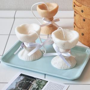 [10%쿠폰] 고블렛 캔들 와인잔 빈티지 오브제캔들 인테리어 소품 집들이 생일 선물