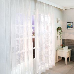 튜더 장미 레이스커튼 L215-1 평식