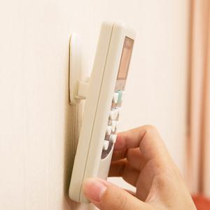 리모컨걸이 거치대 수납 정리함 벽걸이 후크 2개입 KM1141