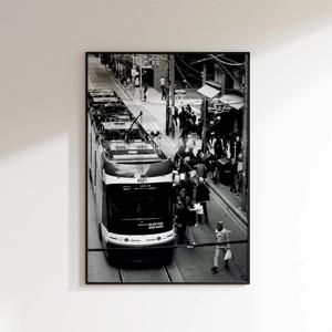 2+1 모노톤으로의 초대 흑백 인테리어 액자 포스터 / 85 Downtown Toronto